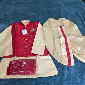 Boys Indian Dhoti Kuta Sets